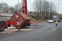 LKW umgestuerzt Niehler Hafen P271